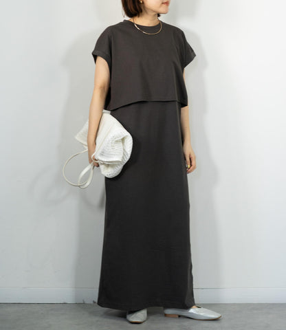 レイヤードワンピースセット