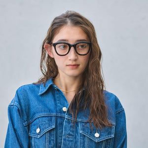 THICK ウェリントン クリア サングラス