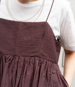 ピンタックキャミビスチェ