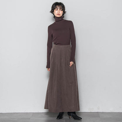 リブタートルニットプルオーバー≪手洗い可能≫