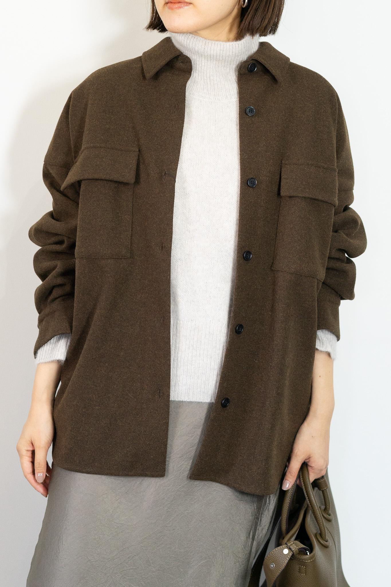 ウールライクCPOアウター