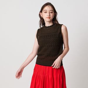 YTM ノースリーブ ニット