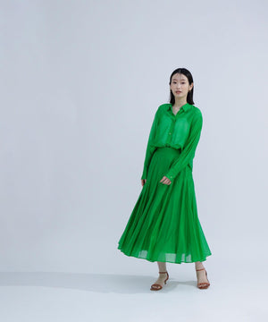 シャイニーシアーボイルスカート