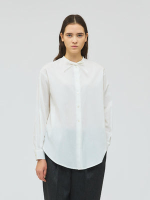 mizuiro ind リボンタイロングシャツ