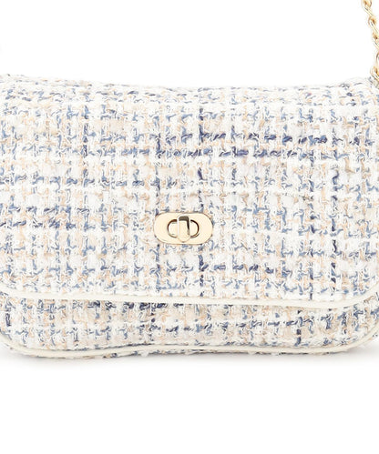 GIOLICA ツイードミニ ショルダーバッグ