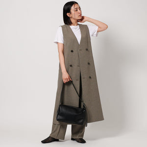 スクエア ビッグバックル ショルダーバッグ