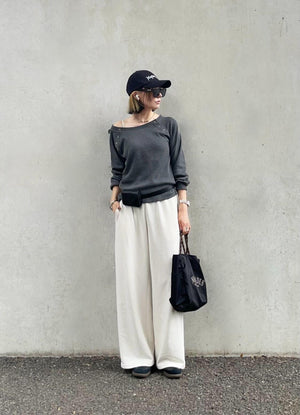 ビッグワッフルTシャツ