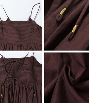 ピンタックキャミビスチェ