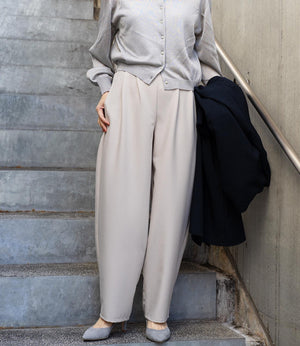 ツータックカーブパンツ