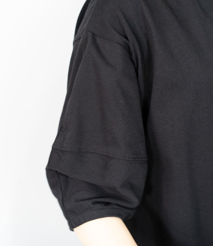 コクーンスリーブストレートワンピース