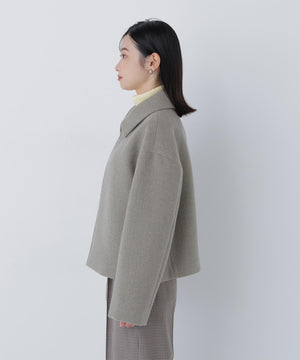 ＜朝比奈 彩さんコラボ＞ステンカラージップブルゾン