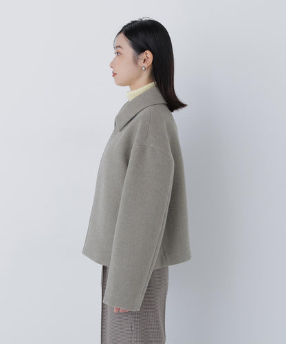 ＜朝比奈 彩さんコラボ＞ステンカラージップブルゾン