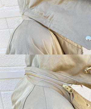 3WAYフレアーマウンテンパーカー