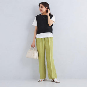 【結論シリーズ】ニーハイフレアパンツ［size SHORT/TALLあり］