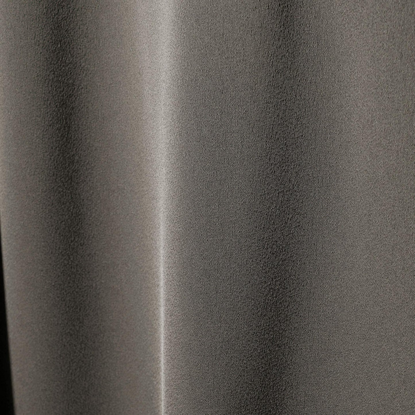 バック サテン Vネック ロングスリーブ ブラウス ‐ウォッシャブル‐