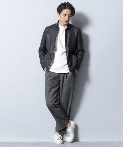 《イヤな臭いを軽減》Anti Smell モックネックロングスリーブＴシャツ