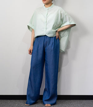 はしごレースオーバーサイズブラウス