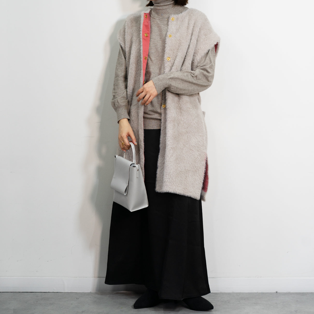 【2L・3Lサイズ①】スタイリストNanae監修！サイズを選べるニット＆ベスト特別セット