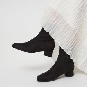 ラウンド ショートブーツ 撥水