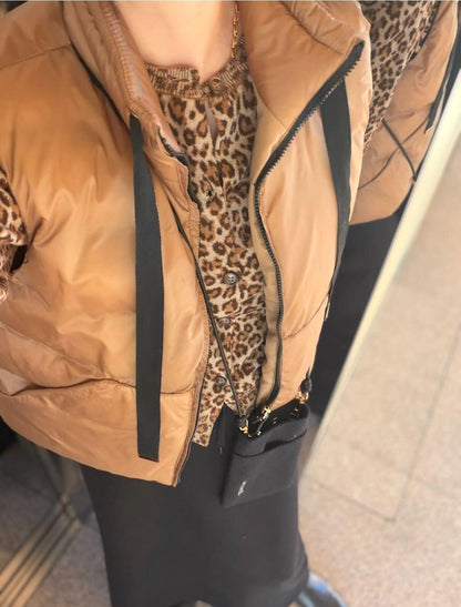 配色コードパディングベスト