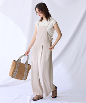 プルオーバー×キャミサロペットセット