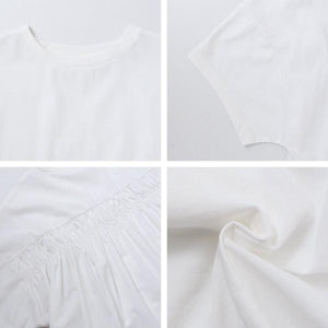 バックギャザードルマンTシャツ