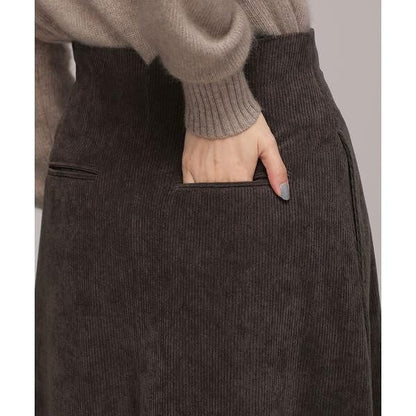 コーデュロイスカート