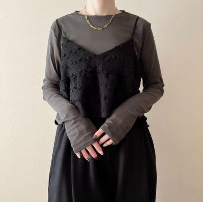 パワーネットシアークルーネック