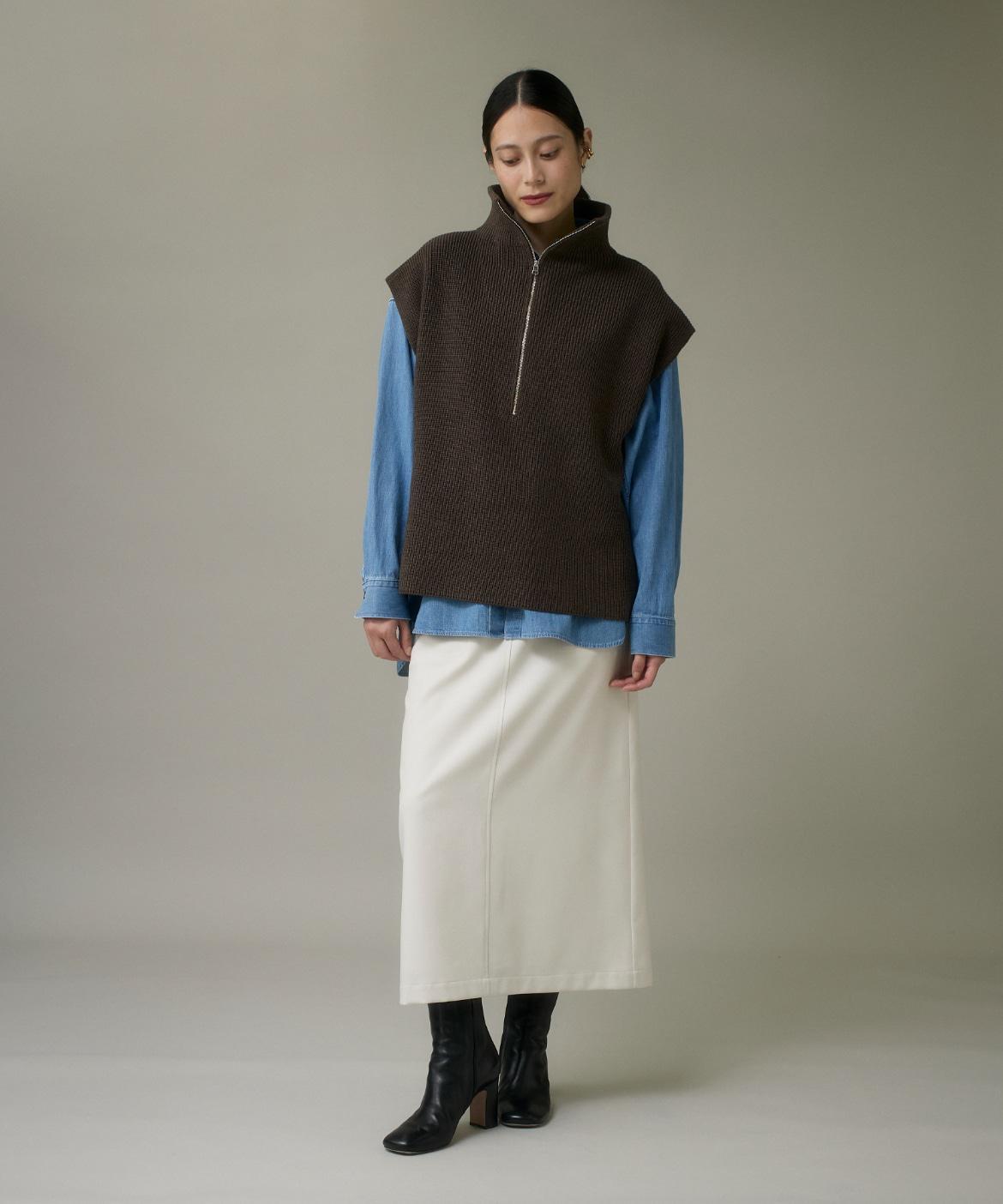 オーバーサイズデニムシャツ