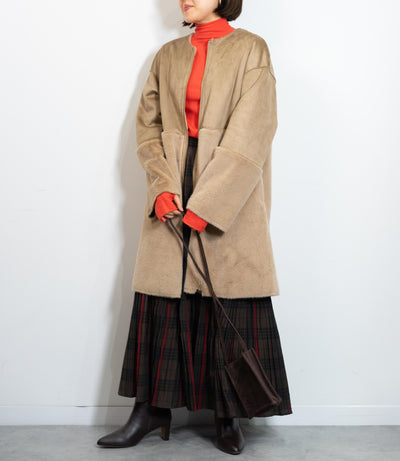 フェイクファームートンアウター