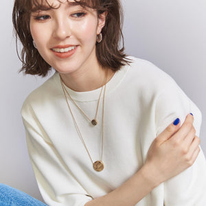 BY タタキサークル ネックレス -2WAY-