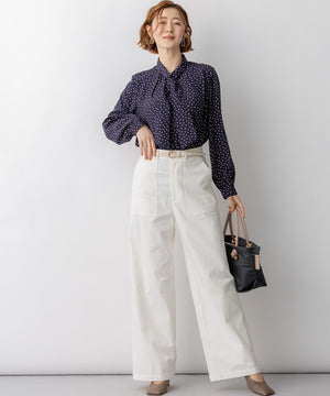 スラブツイルストレッチ ベイカーパンツ