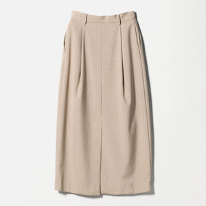 ポリエステルブレンド タックスカート