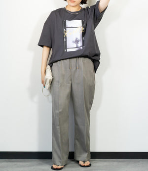 【接触冷感】ラウンドテールフォトTシャツ