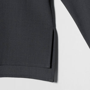 スキッパー ポケット ロングスリーブ シャツ マシンウォッシャブル