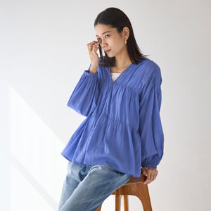 【結論シリーズ】全方位映えギャザーブラウス