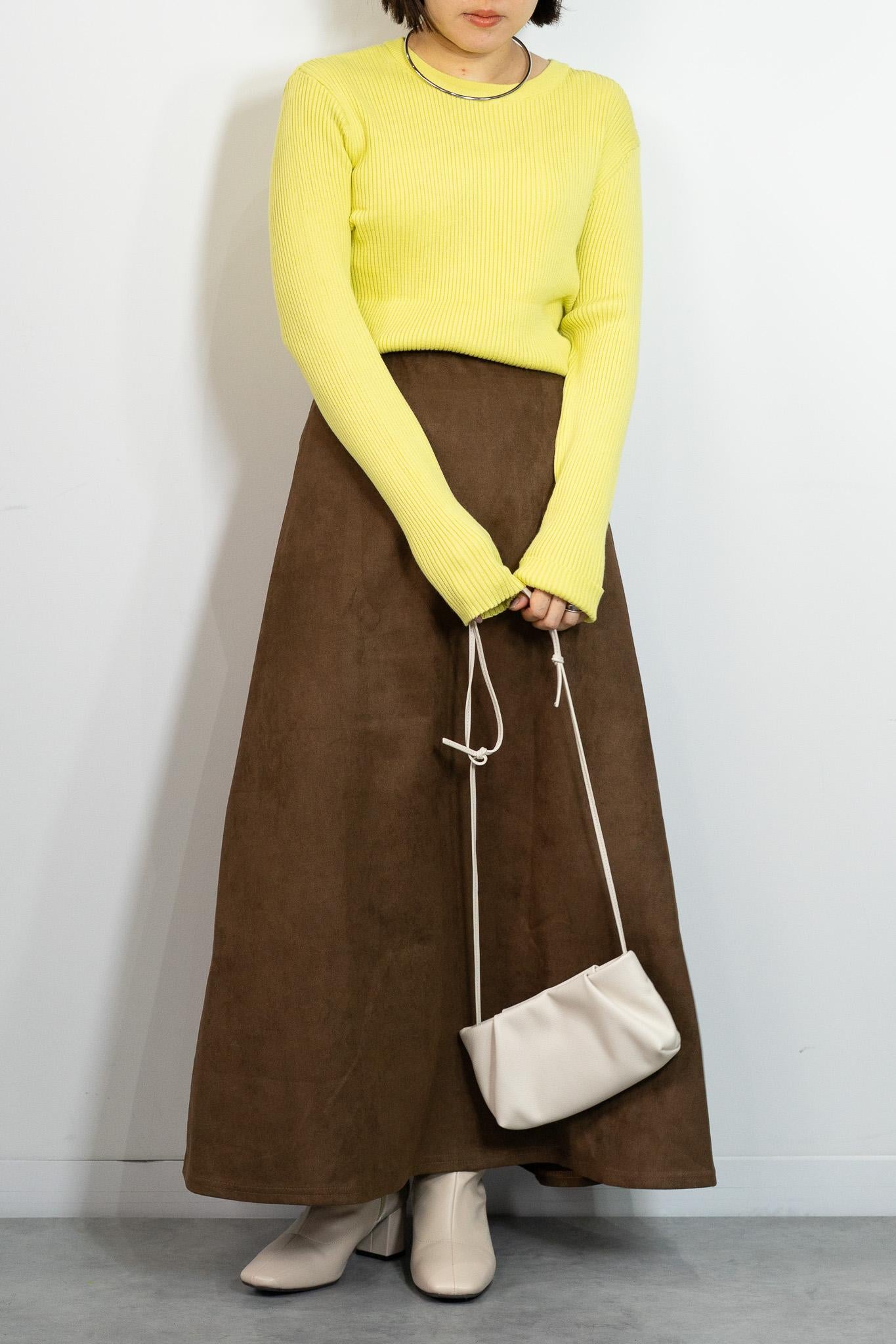 コンフォータブルスリムニット