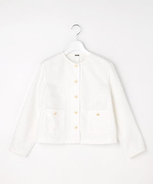 リボンヤーンライトツイード ジャケット