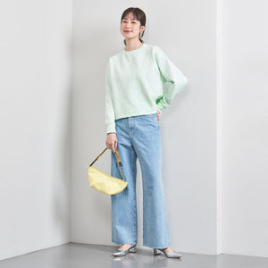 BOTANY ジャガード スウェット プルオーバー