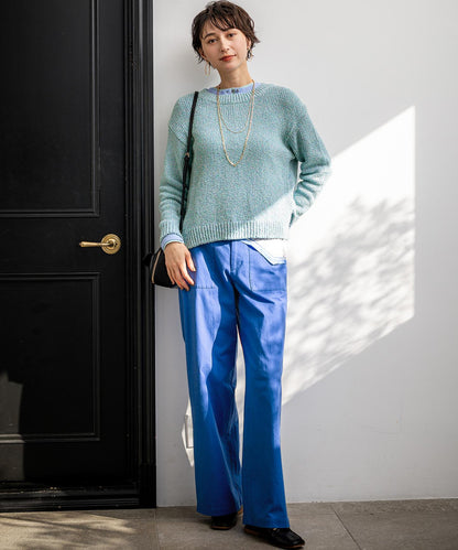 スラブツイルストレッチ ベイカーパンツ