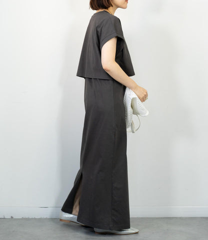 レイヤードワンピースセット