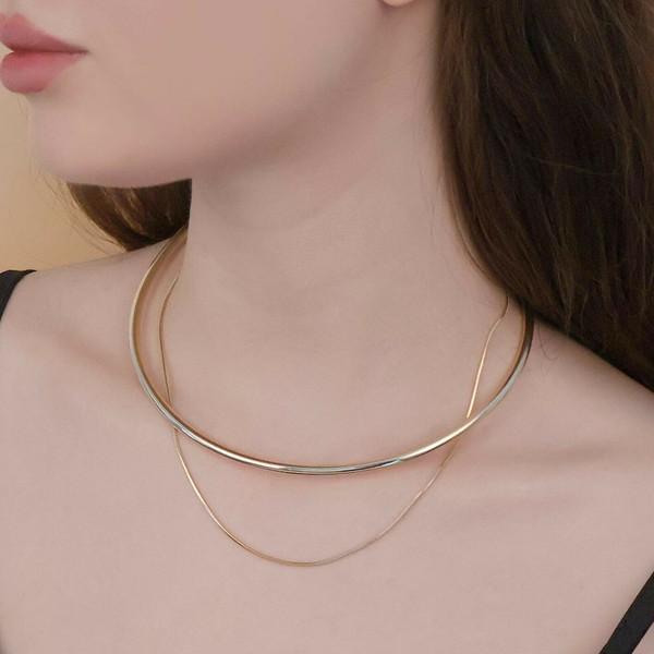 チョーカーセットツインネックレス