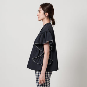 イージー フレアスリーブ ブラウス ‐撥水・UVカット・防シワ‐