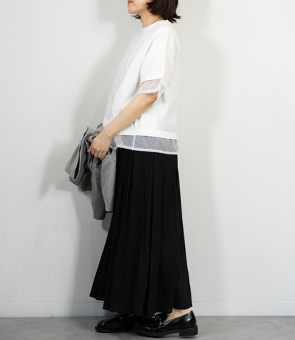 メッシュデザインTシャツ