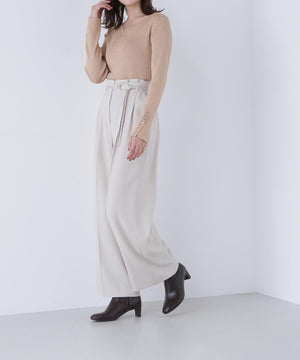 ダブルベルトワイドパンツII