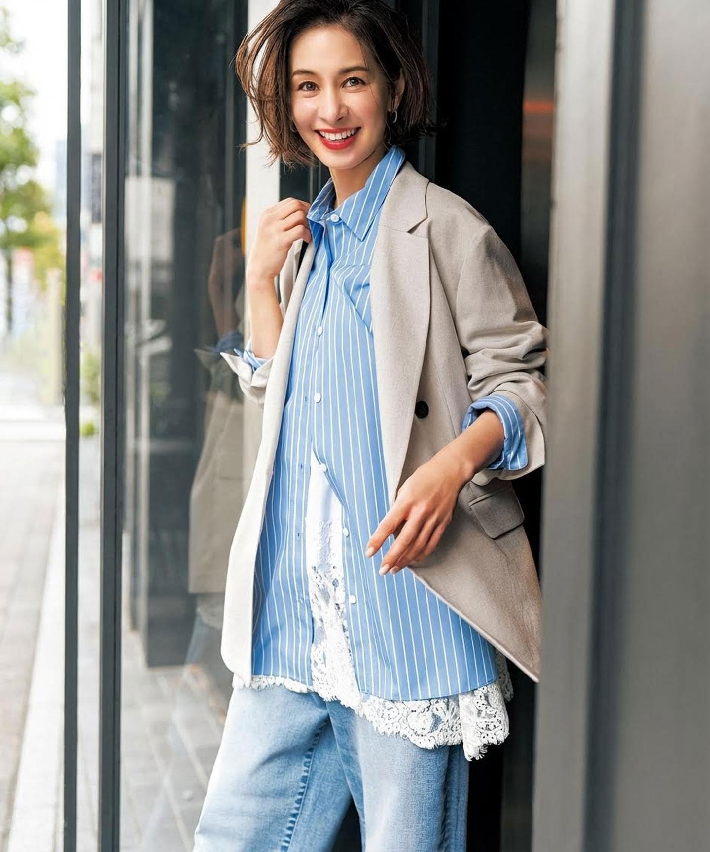 コットン オーバーシャツ