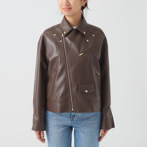 レザーライク ジャケット（S〜M）