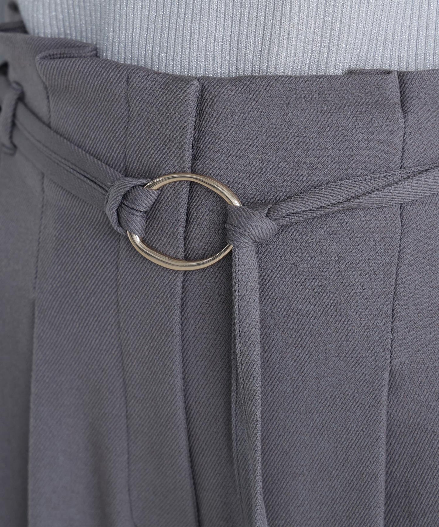 ダブルベルトワイドパンツII