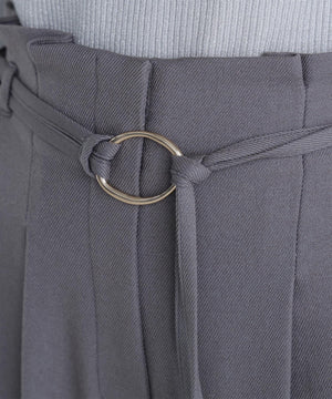 ダブルベルトワイドパンツII