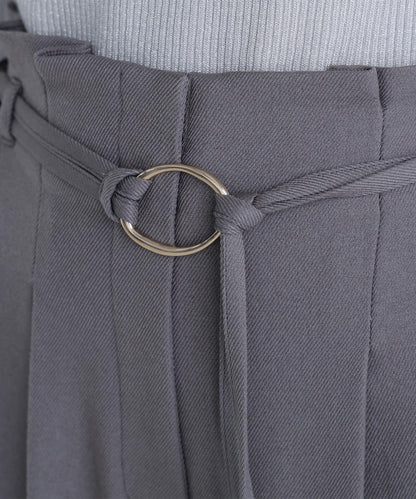 ダブルベルトワイドパンツII